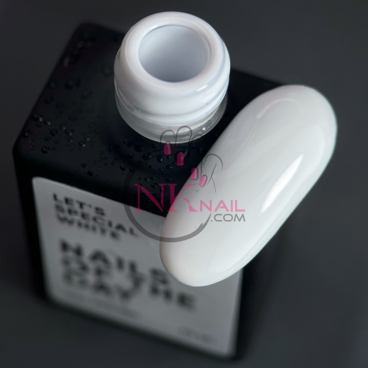 Гель-лак NAILSOFTHEDAY White 001, 10 мл TPO free